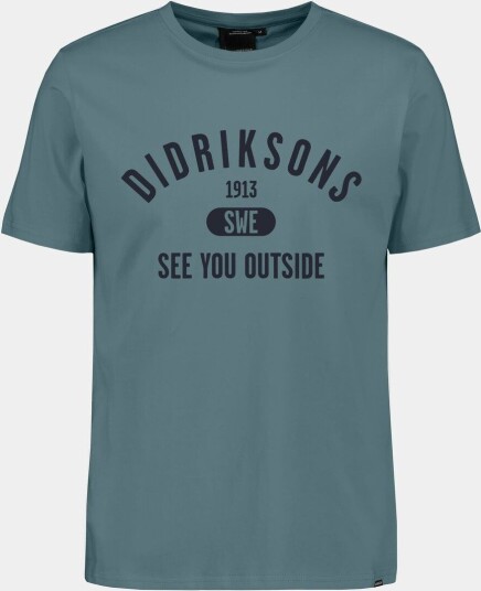 Didriksons Harald T shirt Collegiate Factory Blue
