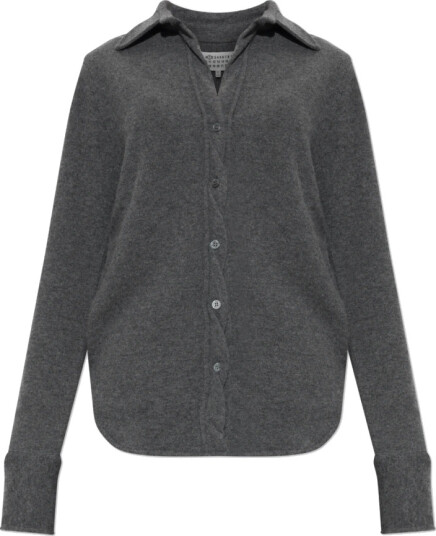 Maison Margiela Dame Bluser & Skjorter Grå M, Maison Margiela Dame Bluser & Skjorter Grå M,