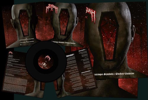 Messiah Fatal Grotesque Symbols Darken Universe LP/Vinyl