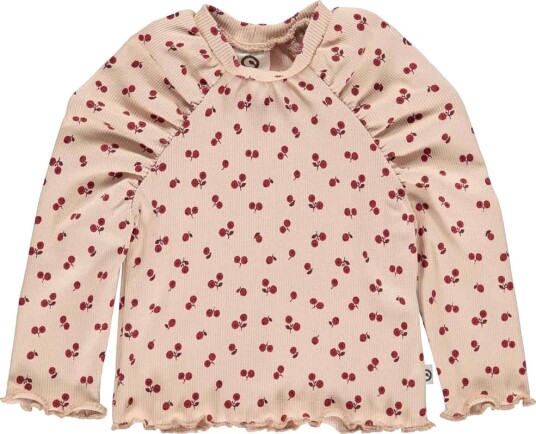 Müsli Genser   Rib   Berry   Spa Rose/Fig/Berry Rød   Müsli   1 år 80   Genser   Rosa