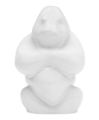 Kosta Boda Gabba Hey skulptur 120 mm Cloudy White