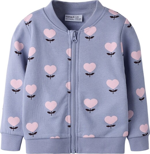 Name It Nmfolinias Ls Swe Card Bru Pb LAVENDER ICING 110