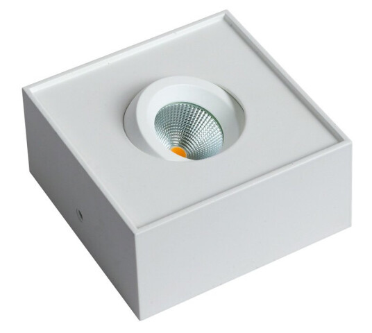 ComfortLED CUBE Enkel Downlight Hvit