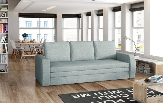 Sofa Eltap Inversa 220x83x89 cm Trekk 70 Blå