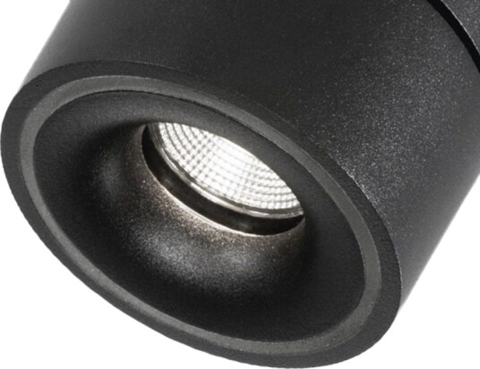 Clippo Justerbar Takspot  Dimbar LED 2700K  Sort