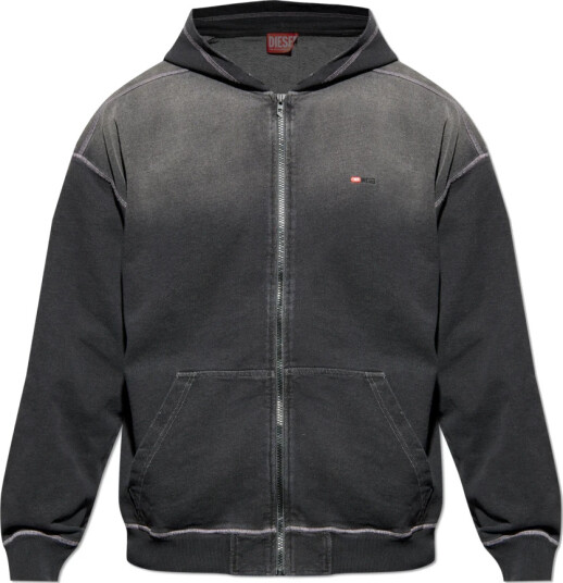 Diesel Herre Gensere & Hettegensere Svart 2XL,