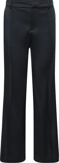 Polo Ralph Lauren Low Rise Satin Kick Flare Pant POLO BLACK 38