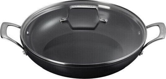 Le Creuset ENSC traktørpanne med glasslokk 3,7L 30 cm black Le Creuset ENSC traktørpanne med glasslokk 3,7L 30 cm black