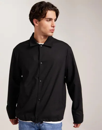 J Lindeberg Celian Coach Overshirt Overshirts Svart J Lindeberg Celian Coach Overshirt Overshirts Svart
