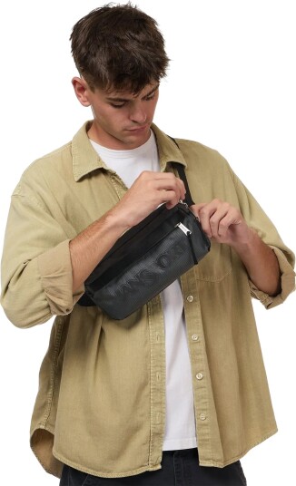 JanSport Washington Waistpack Smokey Grit Grey ONE SIZE JanSport Washington Waistpack Smokey Grit Grey ONE SIZE