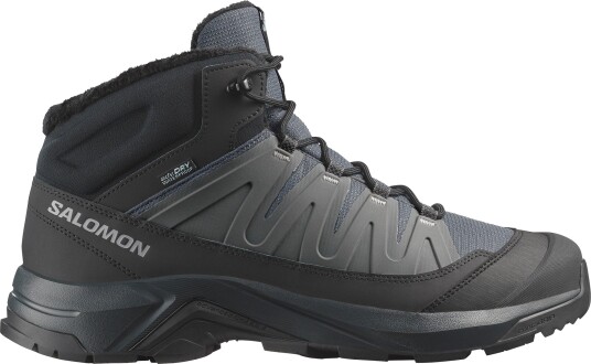 Salomon Men's X Adventure Coldrush Waterproof Asphalt/Black/Alloy Asphalt / Black / Alloy 42 2/3