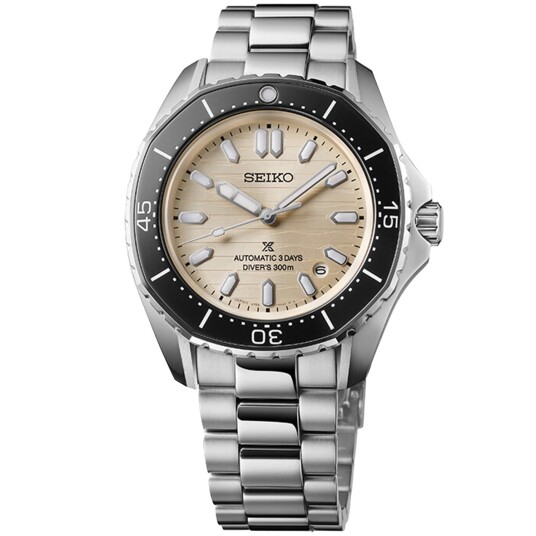 Seiko Herreklokke SPB481J1 Prospex Beige/Stål Ø41.25 mm