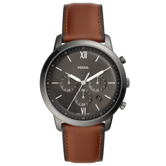 Fossil Neutra FS5512 - Herre - 44 mm - Analog - Kvarts urverk - Mineralglas