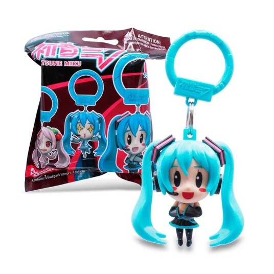 Hatsune Miku Nøkkelring – Samlefigur 8 cm – Mystery Hanger