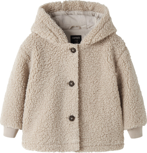 Name It Nbnmilo Teddy Jacket Cream 86