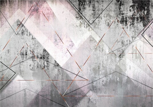 Fototapet Triangular Perspective 100x70 - Artgeist sp. z o. o.