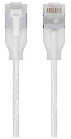 Ubiquiti Cat6a 8m Skjermet RJ-45 Nettverkskabel Hvit
