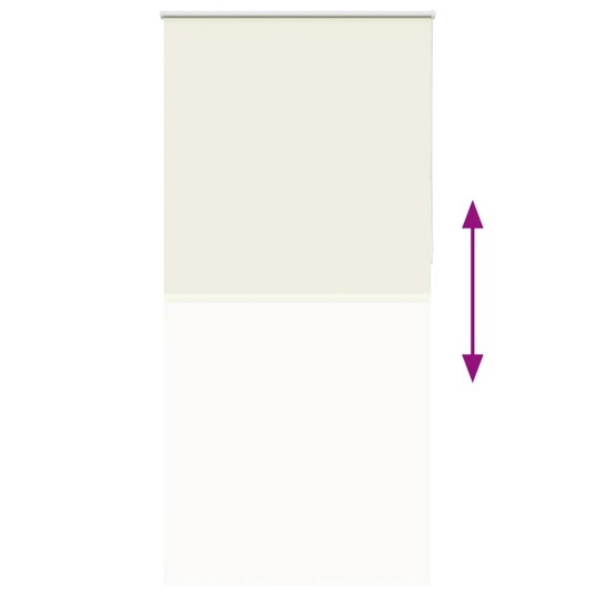 Rullegardin lystette 100x230 cm stoff bredde 95,7 cm polyester 8721158328144