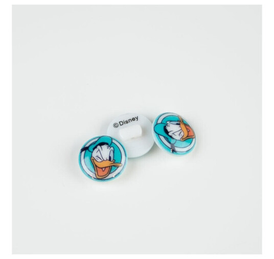 Donald Duck barneknapp 15mm