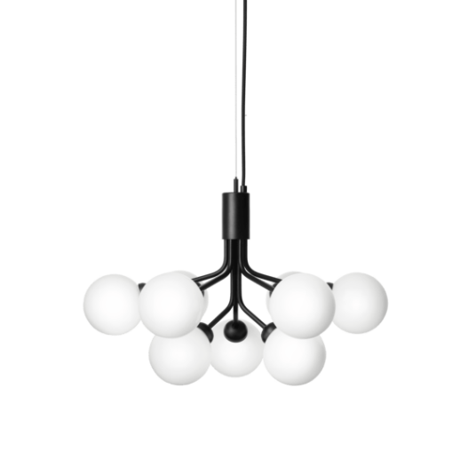 Nuura Apiales 9 Satin Black / Opal White Nuura Apiales 9 Satin Black / Opal White