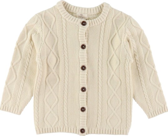 Copenhagen Colors Knitted Cardigan - Beige - 80