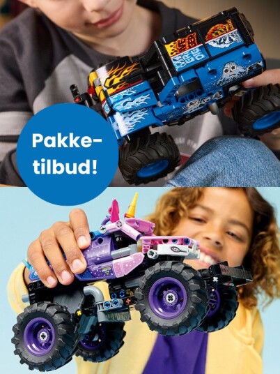 Lego Monster Truck Deal Monster Jam Grave Digger + Monster Jam Sparkle Smash