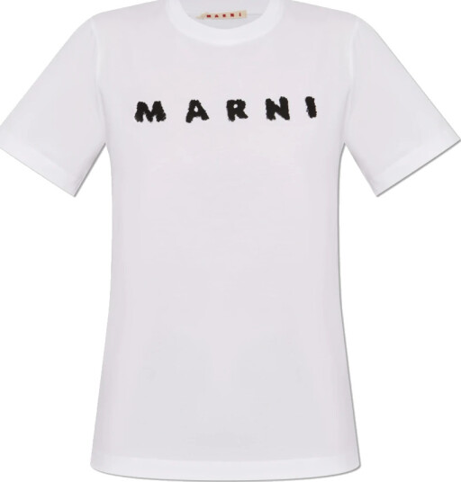 Marni Dame Topper Hvit 2XS