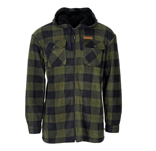 Woodline Fleecejakke Canada Grønn