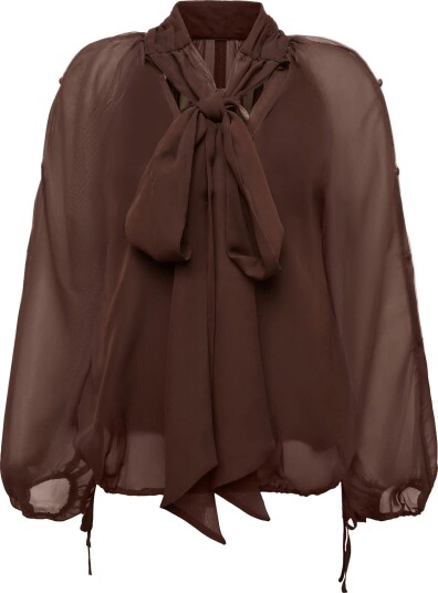 Dante6 Dante6 Sonia Boho Sleeve Detail Blouse   Brown   38