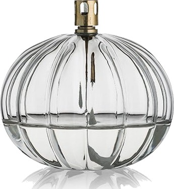 Hadeland Glassverk Oljelampe Optikk Rund 11cm Klar Hadeland Glassverk Oljelampe Optikk Rund 11cm Klar
