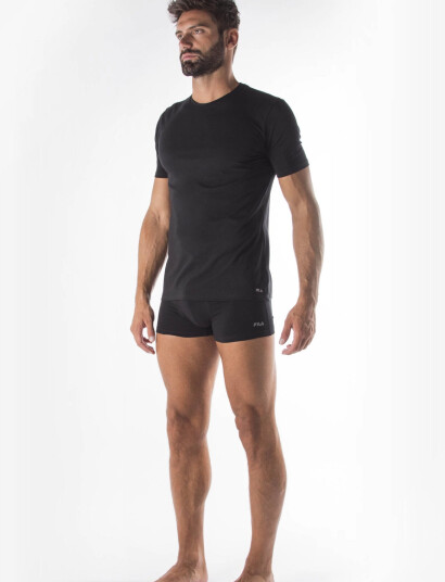 FILA Underwear Fila T-Shirt Round Neck - Black - S FILA Underwear Fila T-Shirt Round Neck - Black - S