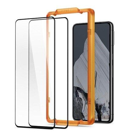 Spigen Glas.tR AlignMaster skjermbeskytter for Google Pixel 8 Pro - 2 Stk. Ripebestandig, Støtsikker