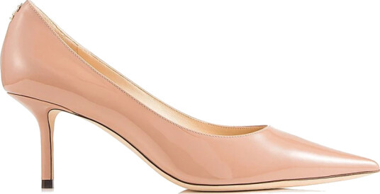 Jimmy Choo, Dame, Sko, Rosa, 37 1/2 EU,