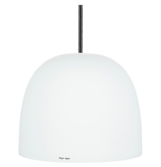 Piet Hein Super 215 Taklampe Opal med Sort Ledning Piet Hein Super 215 Taklampe Opal med Sort Ledning