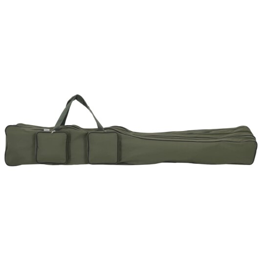  Fiskestangpose mørkegrønn 150 cm oxfordstoff