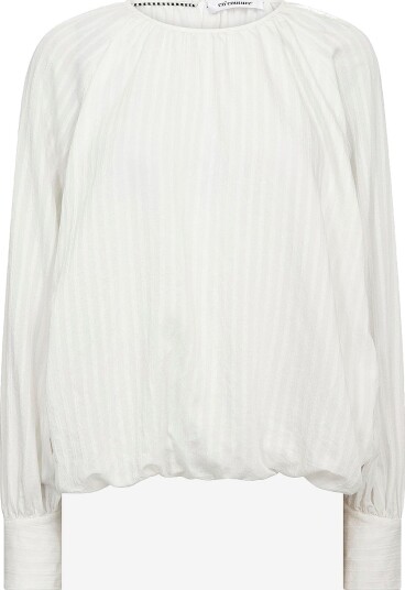 co’couture Bluse SenneCC Balloon Blouse Hvit
