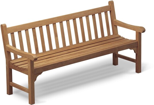 Fritz Hansen - England Bench 180, Teak - Hagebenker - Skagerak Design Team - Brun - Tre Fritz Hansen - England Bench 180, Teak - Hagebenker - Skagerak Design Team - Brun - Tre
