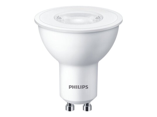 Philips Led-Pære For Søkelys Form: Par16 Klar Finish Gu10 3 W Ekvivalent 35 Klasse F Hvitt Lys 3000 K En Pakke Philips Led-Pære For Søkelys Form: Par16 Klar Finish Gu10 3 W Ekvivalent 35 Klasse F Hvitt Lys 3000 K En Pakke