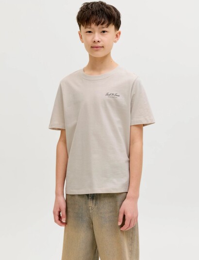 Jack & Jones Jjearchive Graphic Tee Ss Oneck Noos Jnr Beige 128