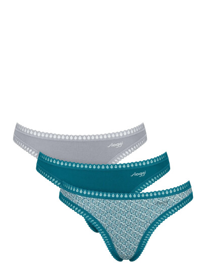 sloggi Sloggi Go Crush String C3P   Multi/patterned   XXL