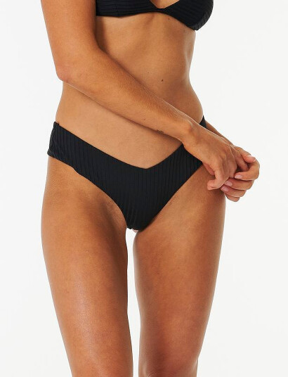 Rip Curl Premium Surf Skimpy Hipster - Black - M Rip Curl Premium Surf Skimpy Hipster - Black - M