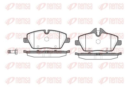 Bremseklosser REMSA 1131.00