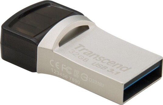 Transcend Jetflash 890 Usb-Flashstasjon 32 Gb Usb 3.1