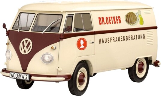 Revell VW T1 Dr. Oetker Byggesett 1:24 Krem/Brun