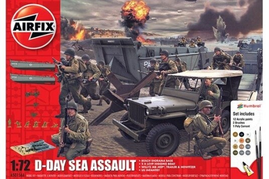 Airfix Sea Assault gavesett 1:76