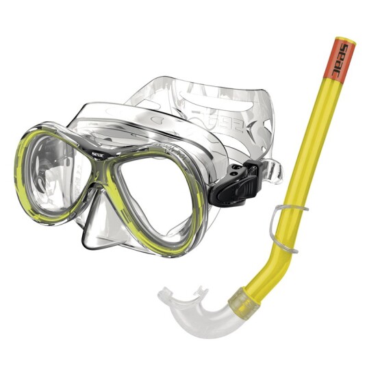 Seac Snorkelsett Capri MD SLT Gul Seac Snorkelsett Capri MD SLT Gul