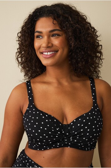 Ellos Plus collection Bikini BH med bøyler Svart