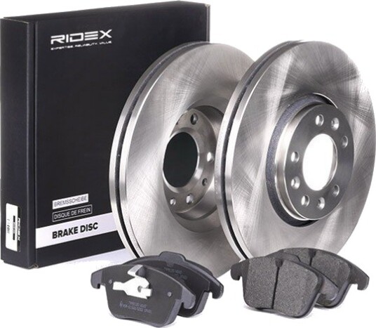 RIDEX 3405B0242 Bremseskiver og -klosser