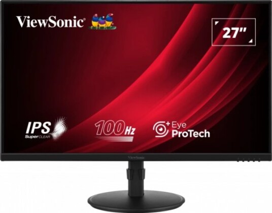 ViewSonic VG2708A-MHD 27" FHD IPS Gamingskjerm 100Hz Rød ViewSonic VG2708A-MHD 27" FHD IPS Gamingskjerm 100Hz Rød