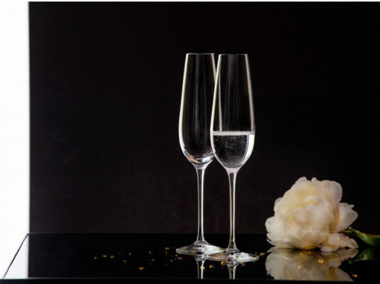 Jan Thomas Amore Champagneglass Glatt 1stk